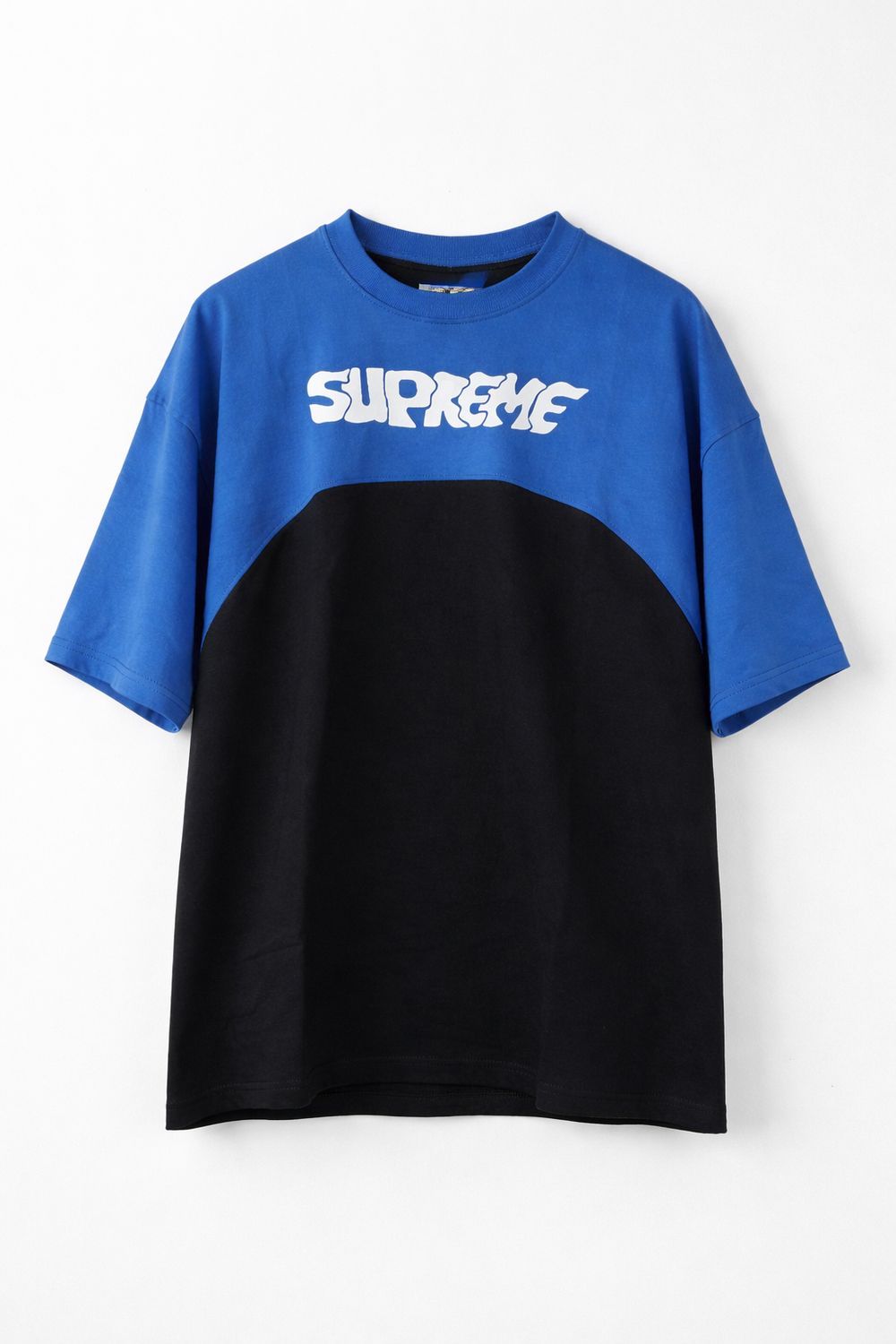 SUPREME OVERSIZED TEES, Colour: DARK BLUE, Size: LARGE