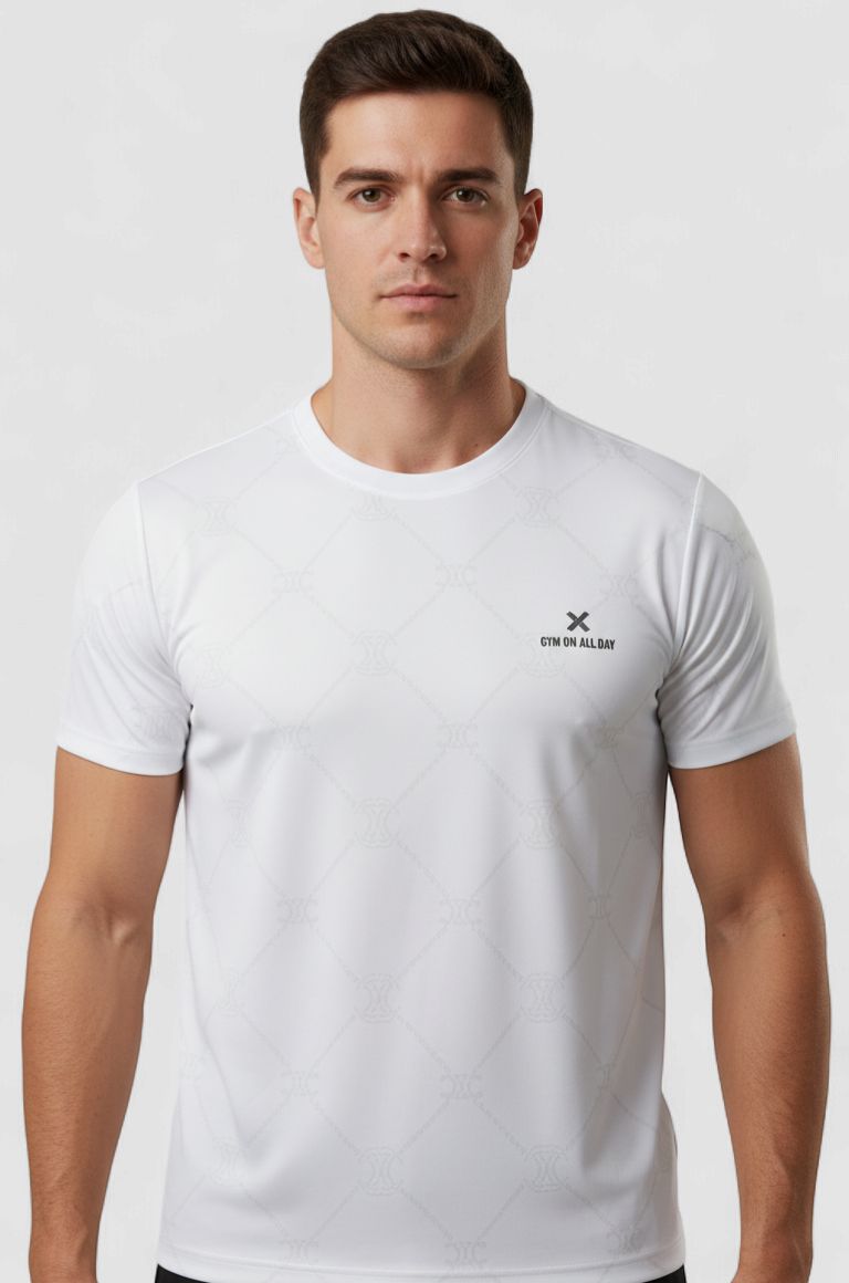 Aero-Knit Performance Tee, Colour: white, Size: M