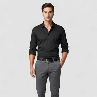 Nano-Knit Shirt BLACK | Waterproof