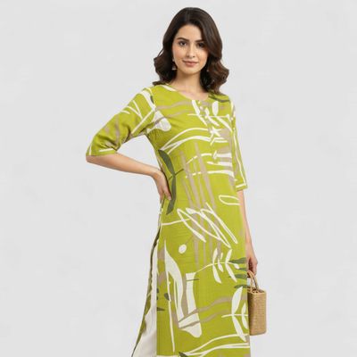 Abstract Flora Kurti
