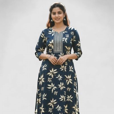 Celestial Flora kurti