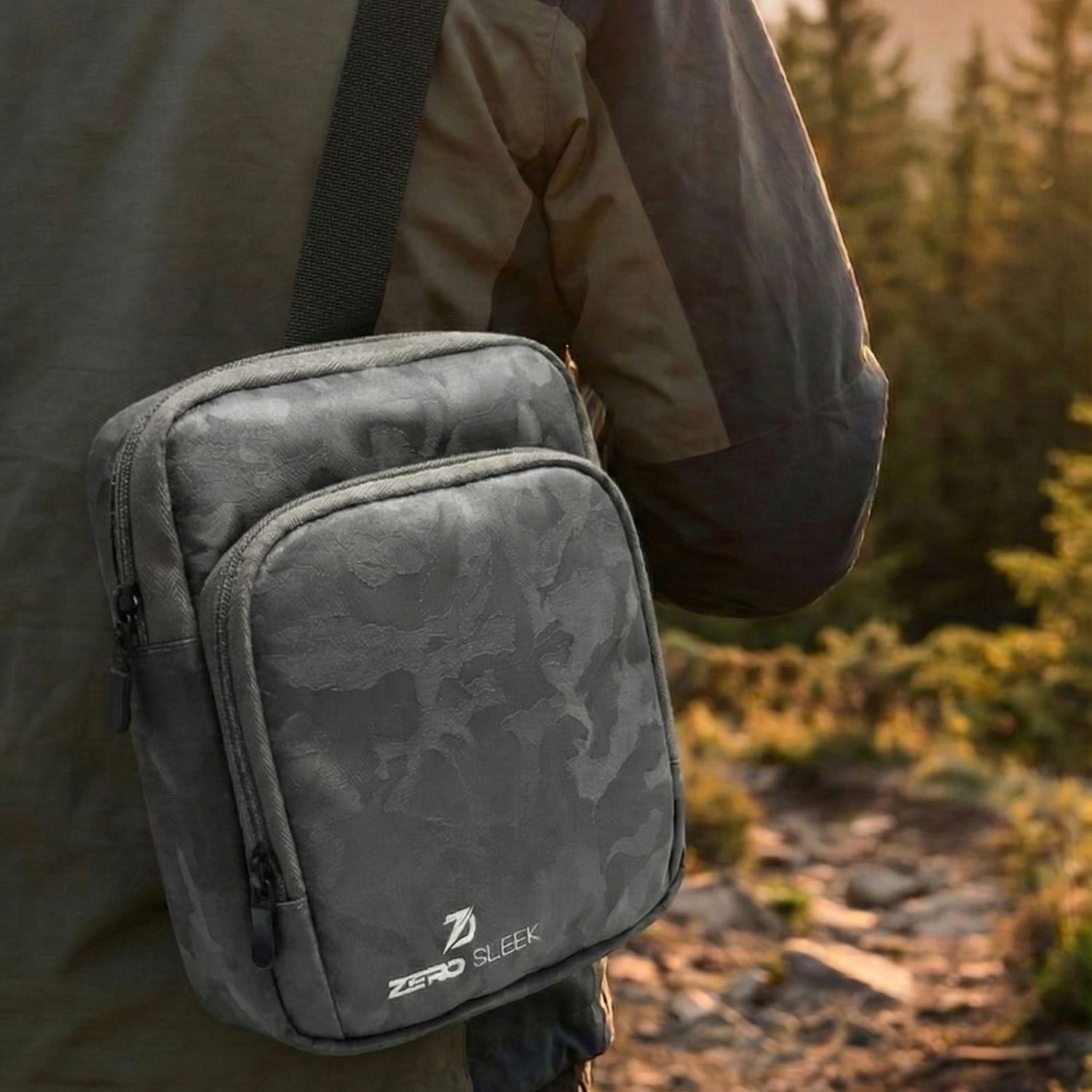 BLACK SLING BAG
