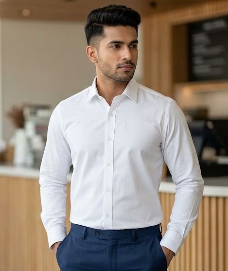 MEN FORMAL  COTTON SHIRT