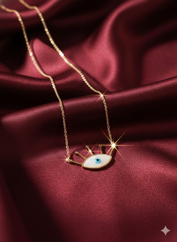 Pavé Lock Pendant