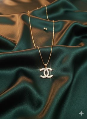 Evil Eye Drop Pendant (Dangling Coins)