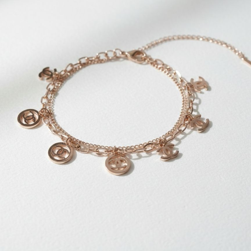 Roman Muse Coin Bracelet