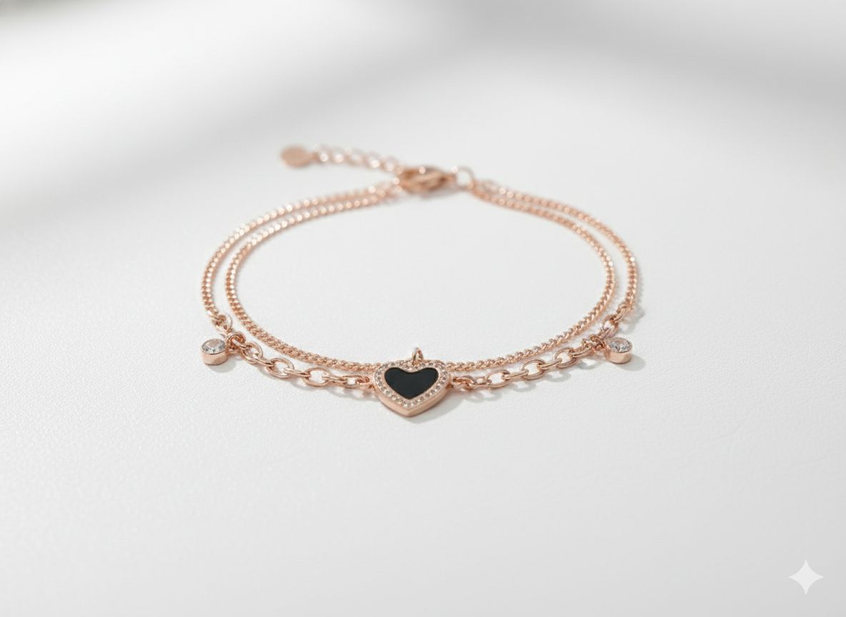 Black Love Luxe Bracelet