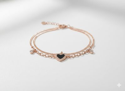 Black Love Luxe Bracelet