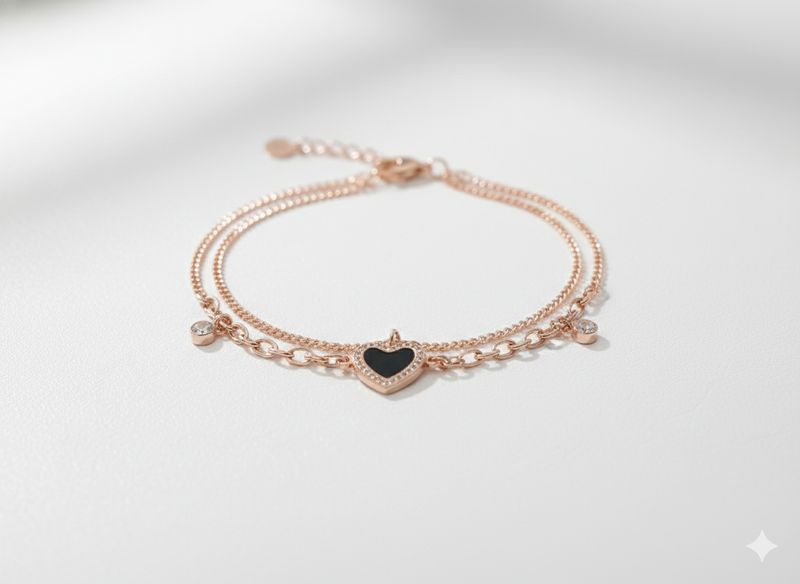 Black Love Luxe Bracelet