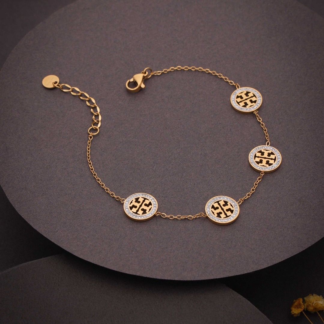 Stellar Disc Elegance chain Bracelet