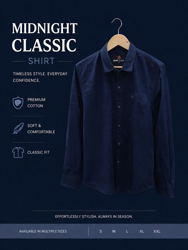 ROYAL BLUE CLASSIC SHIRT