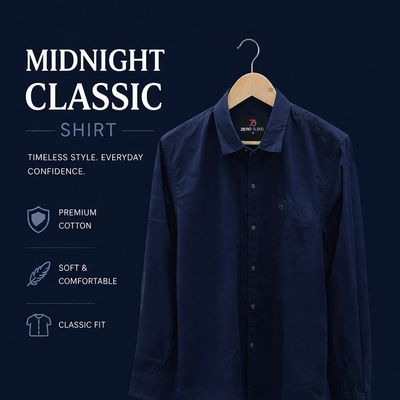 ROYAL BLUE CLASSIC SHIRT