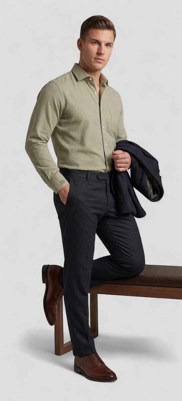 Classic Khaki Luxe Shirt