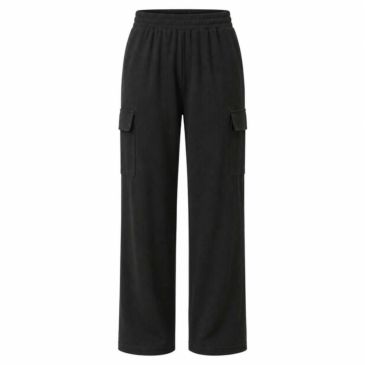 BLACK WOMEN CARGO PANT