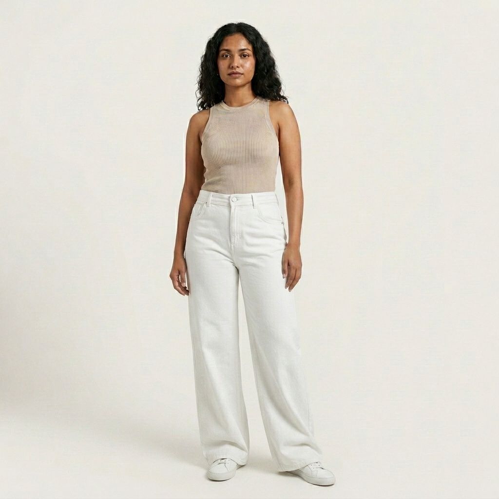 WOMEN MODERN  RELAXED-FIT WIDE-LEG JEANS