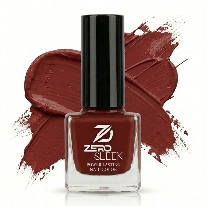 ZEROSLEEK MINI NAIL COLOUR | PLUM RED 25
