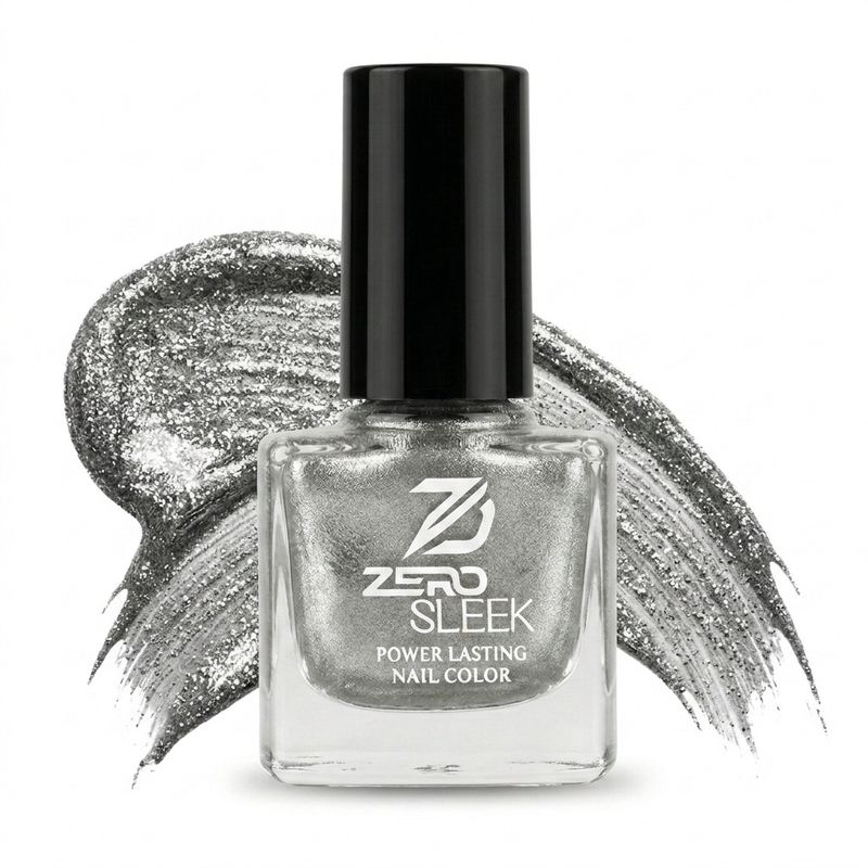 ZEROSLEEK MINI NAIL COLOUR | METALLIC GREY 13
