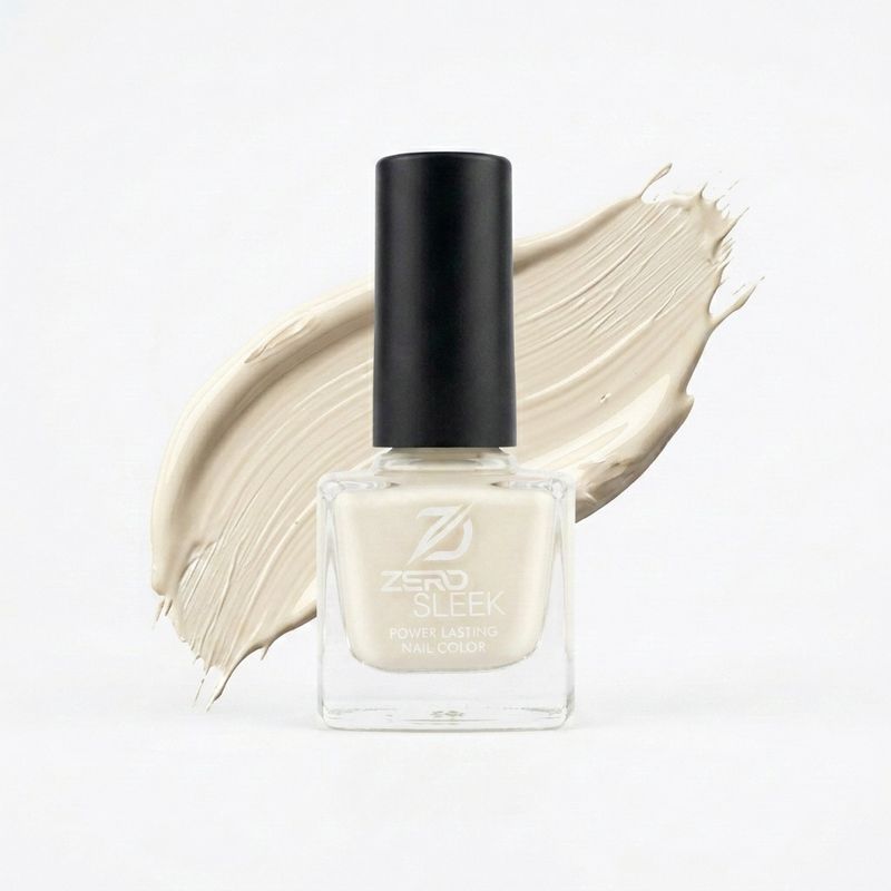 ZEROSLEEK MINI NAIL COLOUR | METALLIC WHITE 07