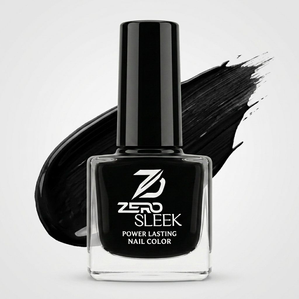 ZEROSLEEK MINI NAIL COLOUR | METALLIC BLACK 19 ZEROSLEEK MINI NAIL COLOUR | METALLIC BLACK 19