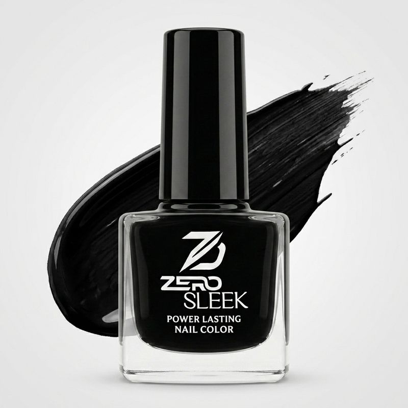 ZEROSLEEK MINI NAIL COLOUR | METALLIC BLACK  19
