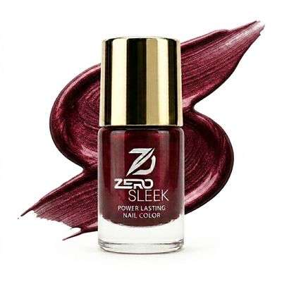 ZEROSLEEK NAIL COLOR | BURNT MAROON 02