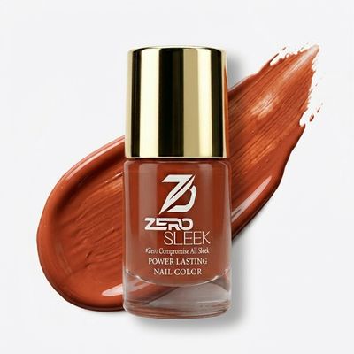 ZEROSLEEK NAIL COLOR | TERRACOTA BROWN 04