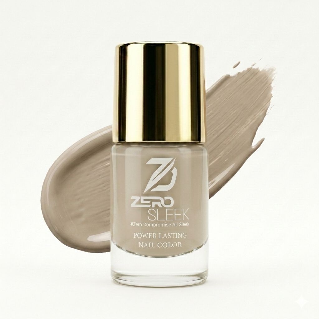 ZEROSLEEK NAIL COLOR | METALLIC WHITE 07