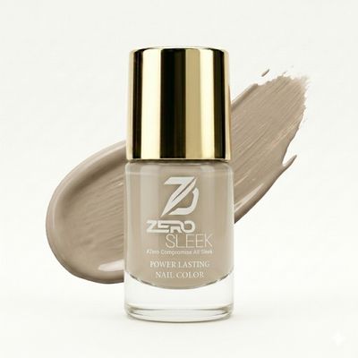 ZEROSLEEK NAIL COLOR | METALLIC WHITE 07