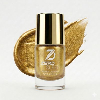 ZEROSLEEK NAIL COLOR | METALLIC GOLD 16