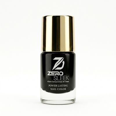 ZEROSLEEK NAIL COLOR | METALLIC BLACK 19