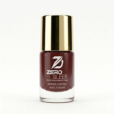 ZEROSLEEK NAIL COLOR | PLUM RED 25