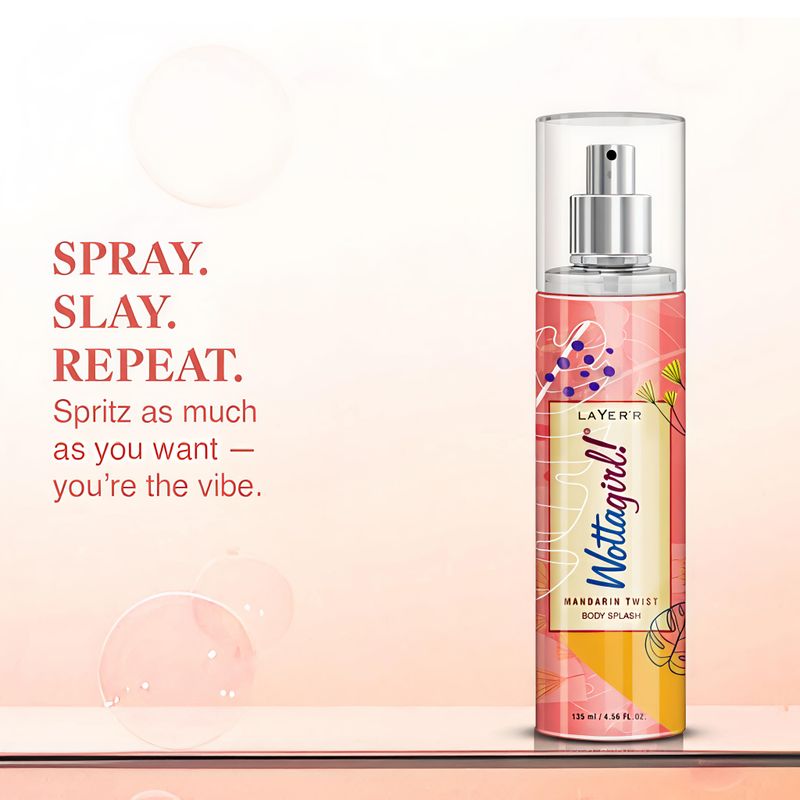 LAYER'R WOTTAGIRL MANDARIN TWIST BODY SPLASH PERFUME