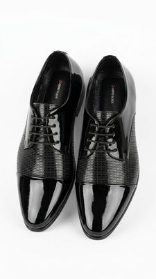 ZEROSLEEK Men's Glossy Dual-Texture Shoes