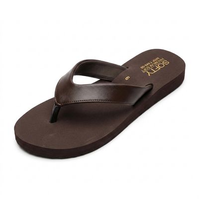 SOFT FLEX Premium Comfort Flip-Flops | BROWN