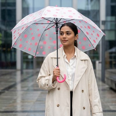 Dot Printed Umbrella
