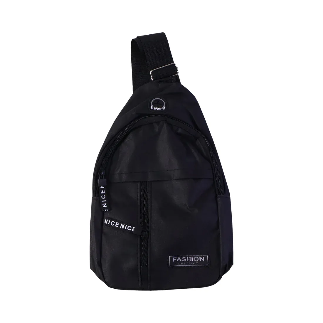 Zero sleek Waterproof USB Charging Sling Bag