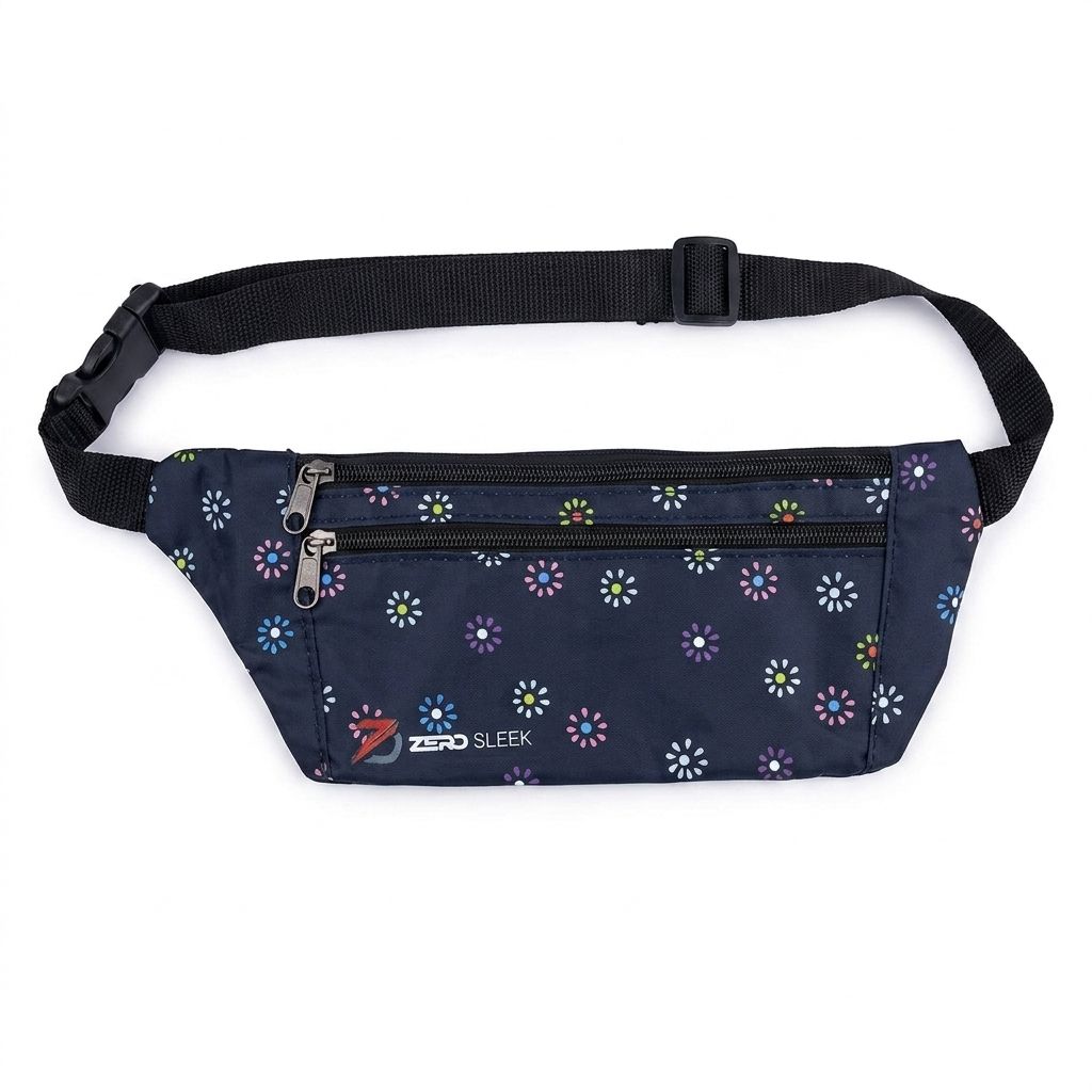 Zero sleek Floral Print Waist Bag