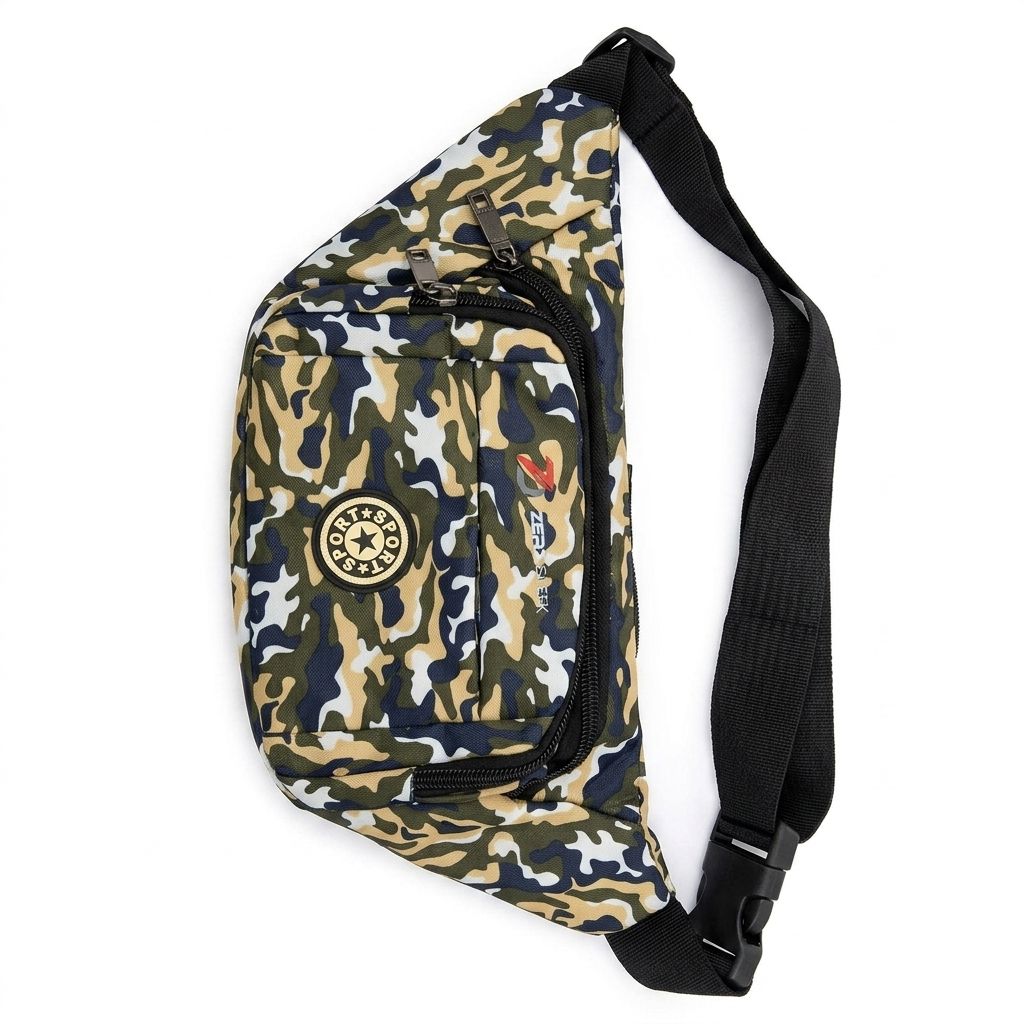 Zero sleek Camouflaged sling bag