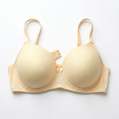 Zerosleek Semi Padded - Honey mist printed bra - size  40/B