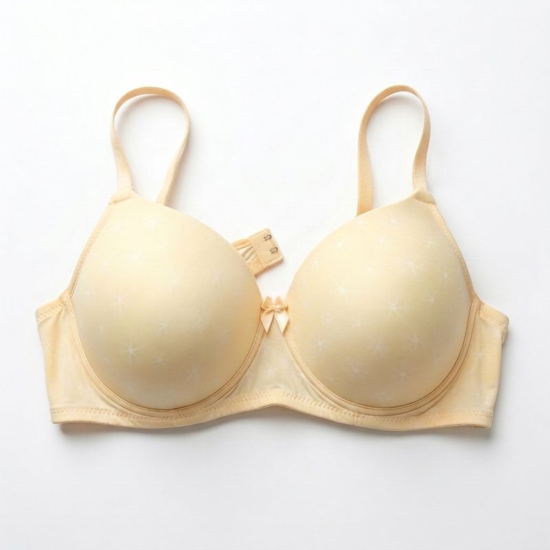 Zerosleek Semi Padded - Honey mist printed bra - size  40/B