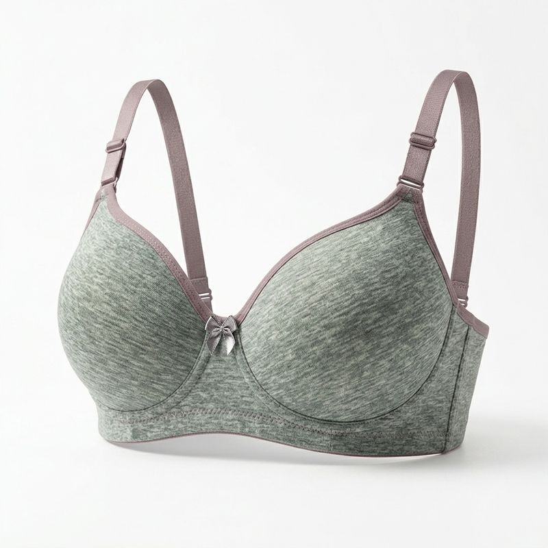 Zerosleek Semi Padded - grey mist printed bra - size 34/B