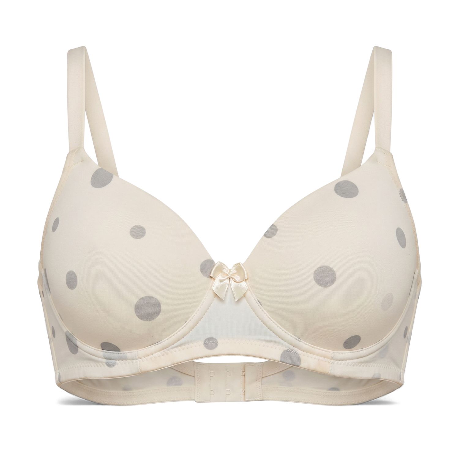 Zerosleek Semi Padded - Pearl dot printed bra - size 30/B