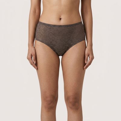 Ultra-Comfy Seamless Panties – Brown/violet - (Size L)