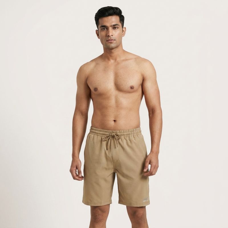 Men's Classic Activewear Shorts | Beige