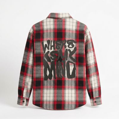 Printed Check Shirt | Full Sleeve Plaid Casual Shirt