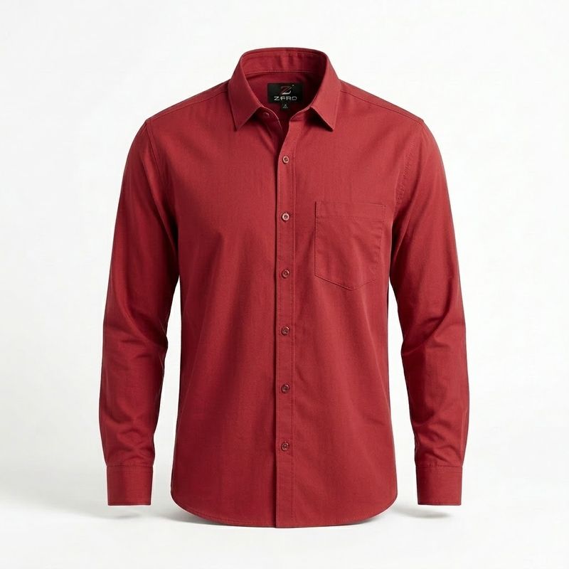 Men’s Classic Formal Shirt | Red