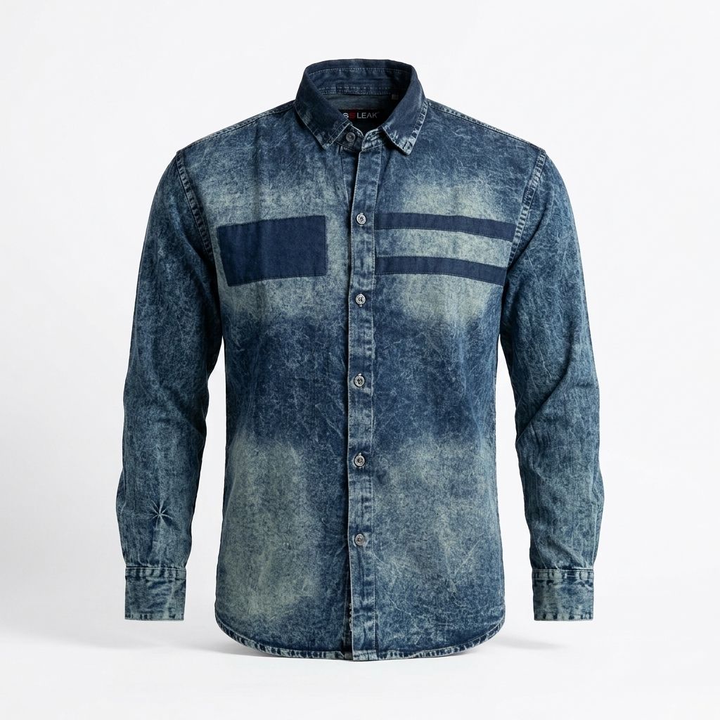Shaded Denim Shirt | Vintage