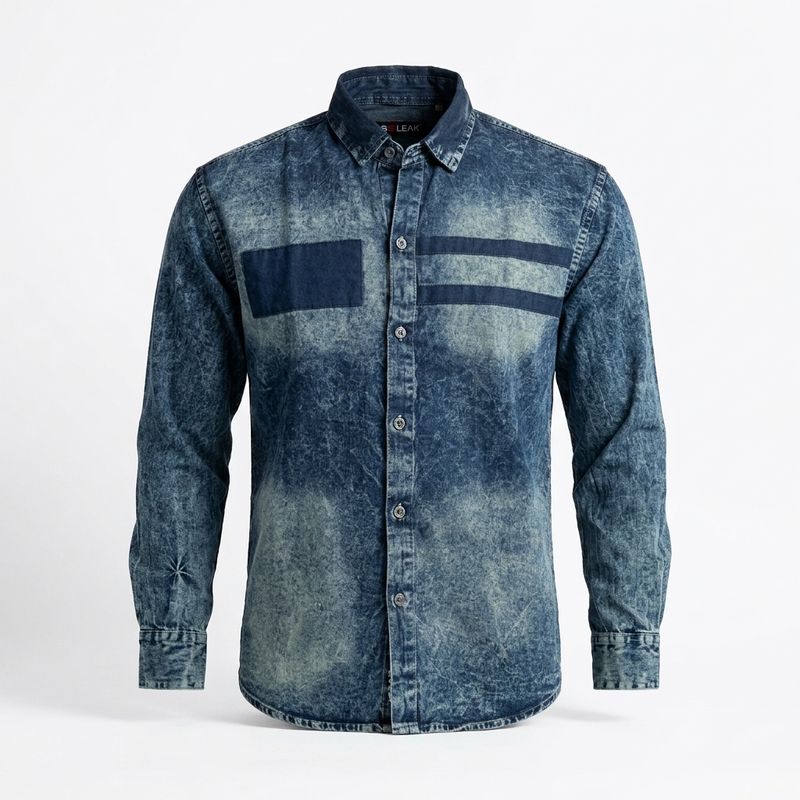 Shaded Denim Shirt | Vintage