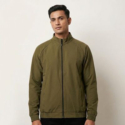 Zero Sleek Olive Rare Wear Jacket | Water Resistance