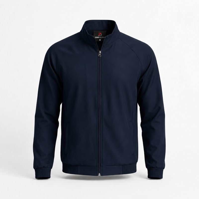 Zero Sleek Dark Blue Rare Wear Jacket | Water Resistant